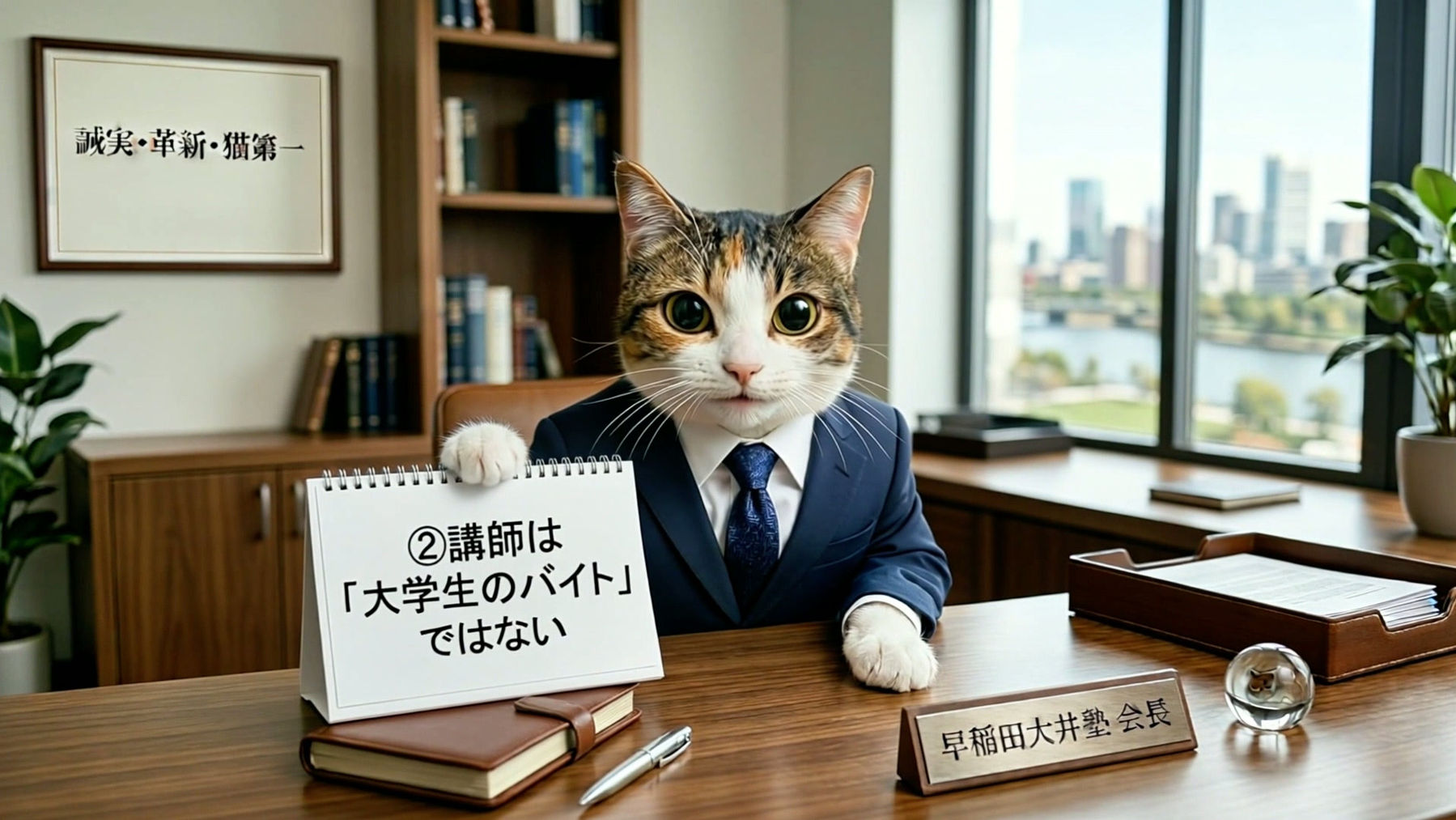 早稲田大井塾 会長のお言葉